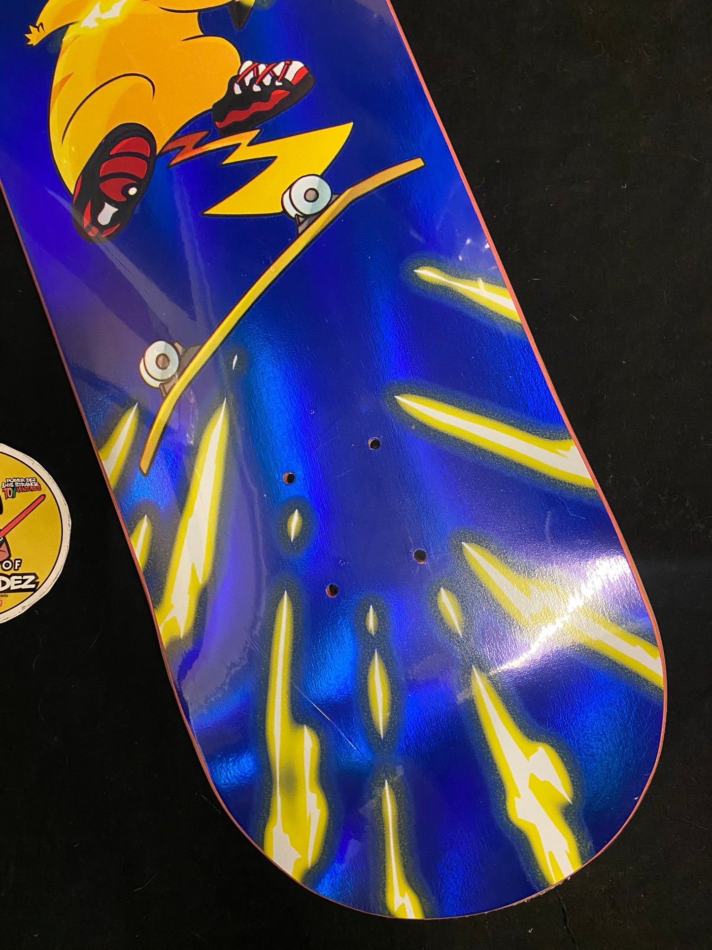 Monstars PeekaBlue Holofoil Skateboard Deck