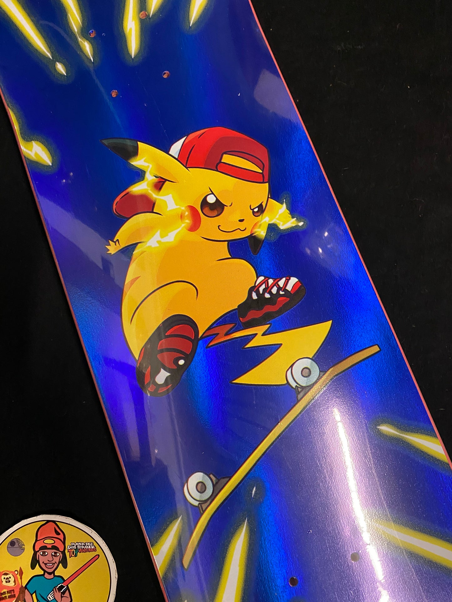 Monstars PeekaBlue Holofoil Skateboard Deck