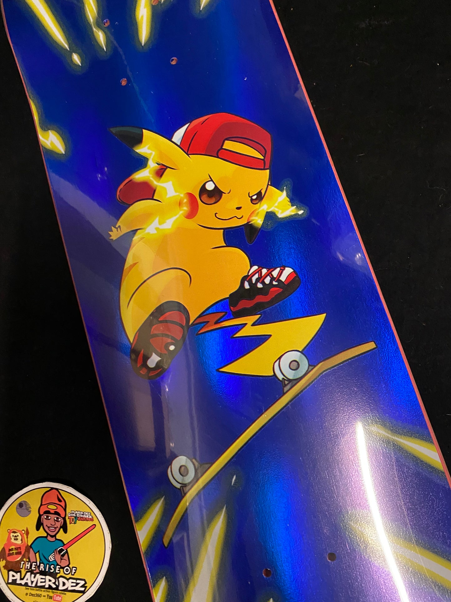 Monstars PeekaBlue Holofoil Skateboard Deck