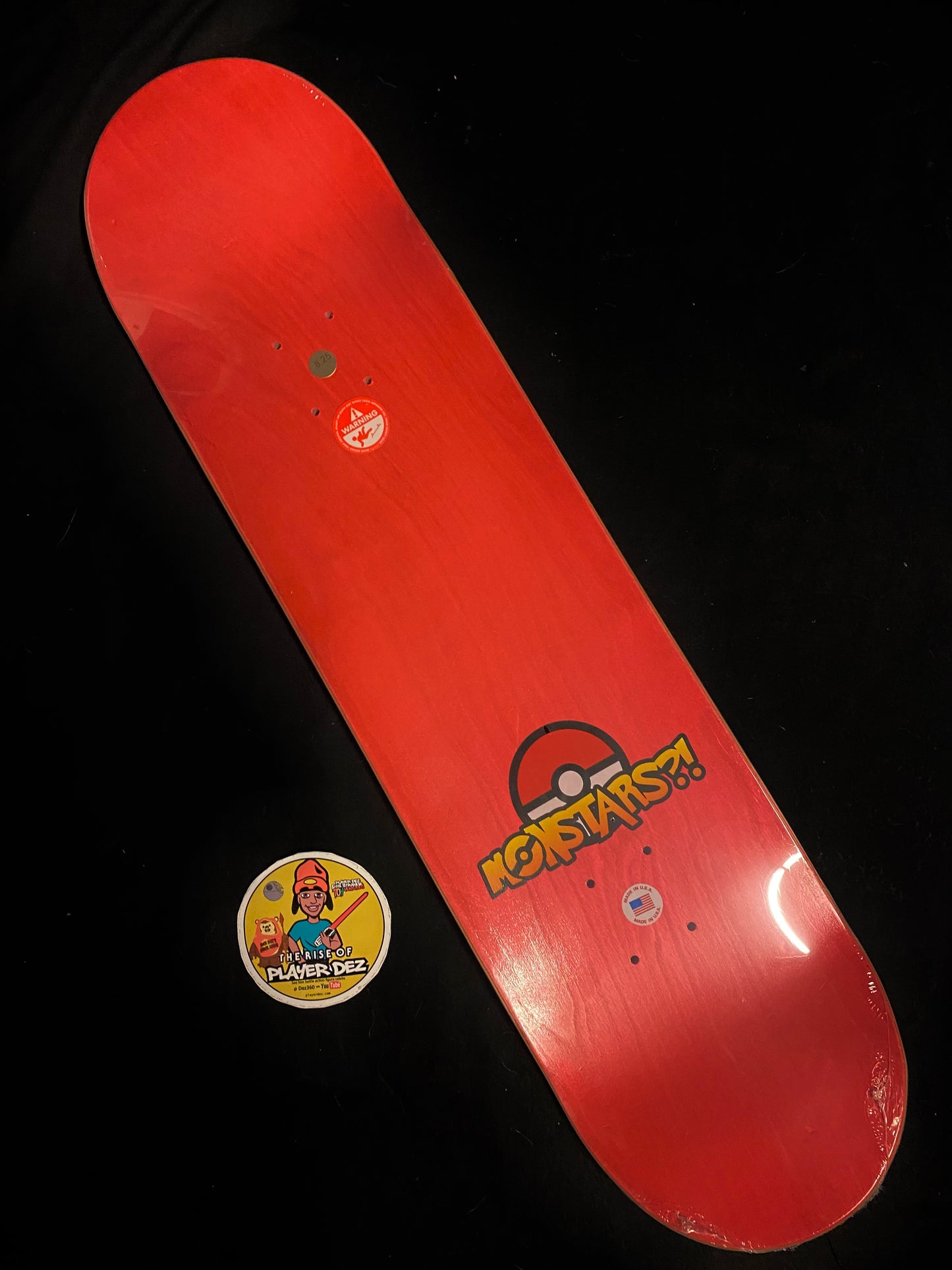 Monstars PeekaBlue Holofoil Skateboard Deck