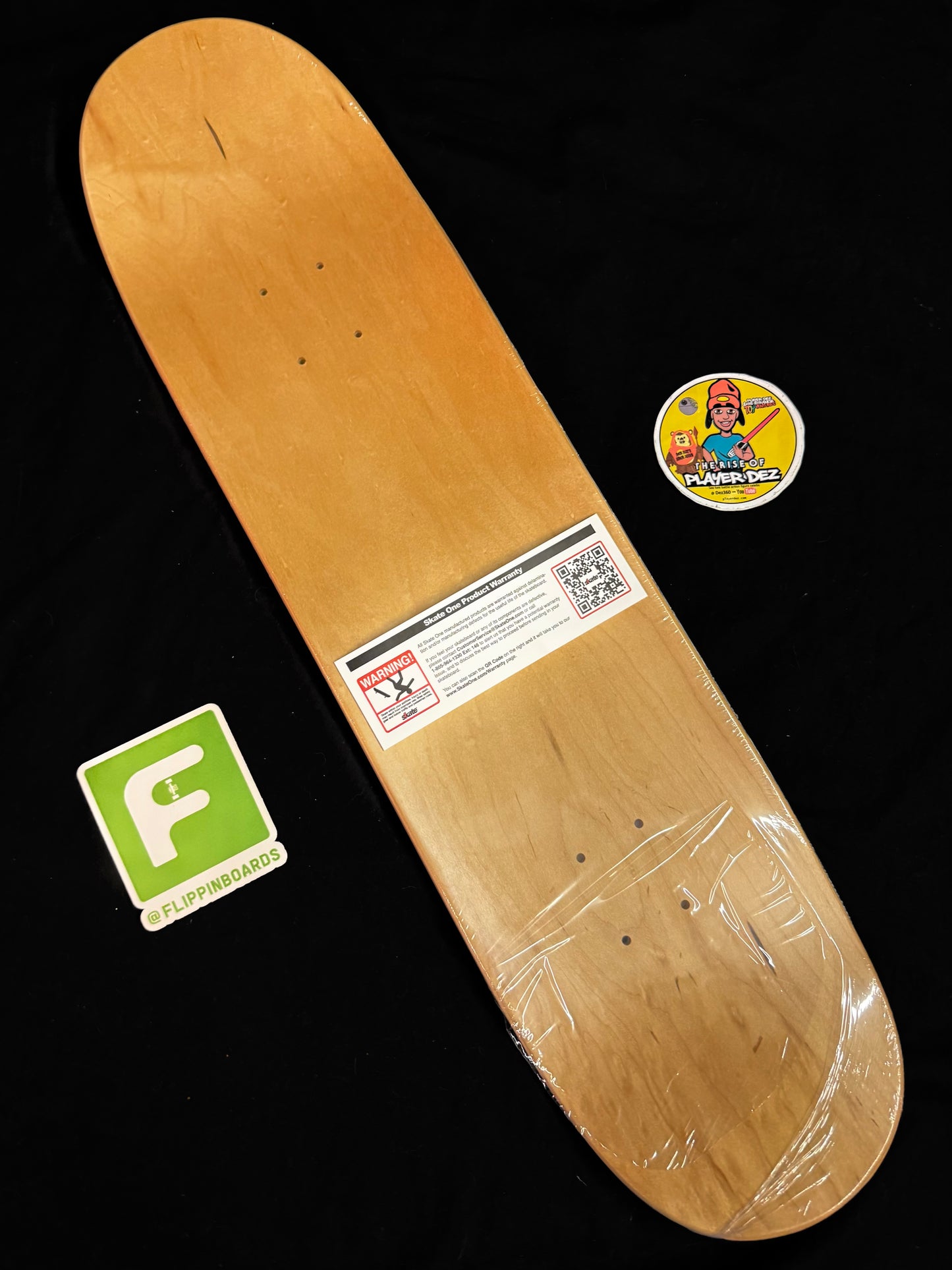 Steve Caballero Signed Gold Foil Gundam Wing Autographed Skateboard Deck Black Powell Peralta
