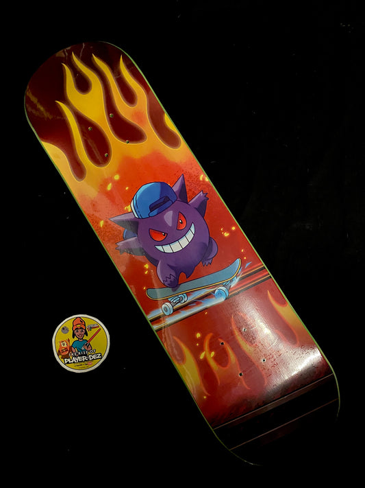 Monstars FlameGar Holofoil Skateboard Deck