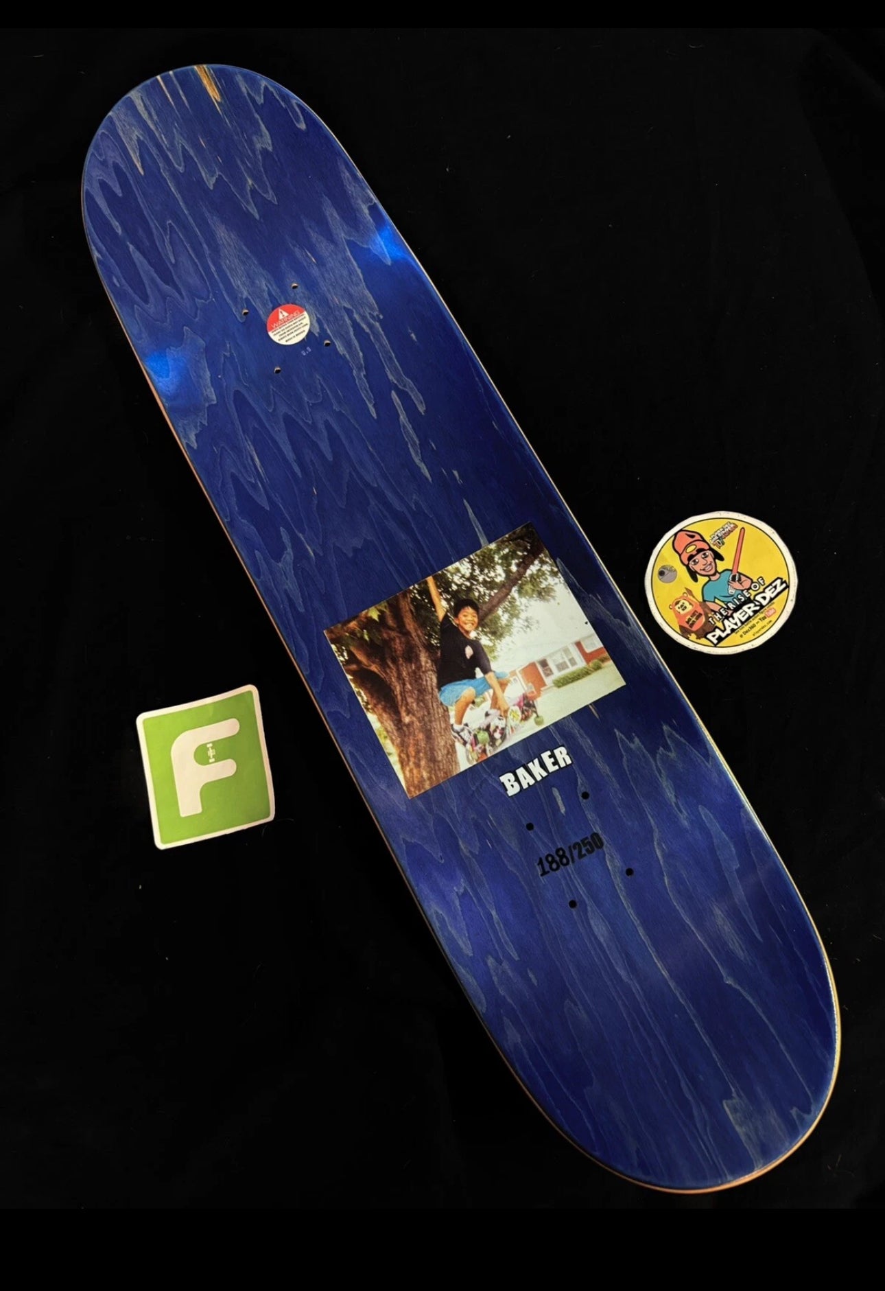 Signed Don Nguyen Epicly Later'd Baker Autographed Skateboard Deck
