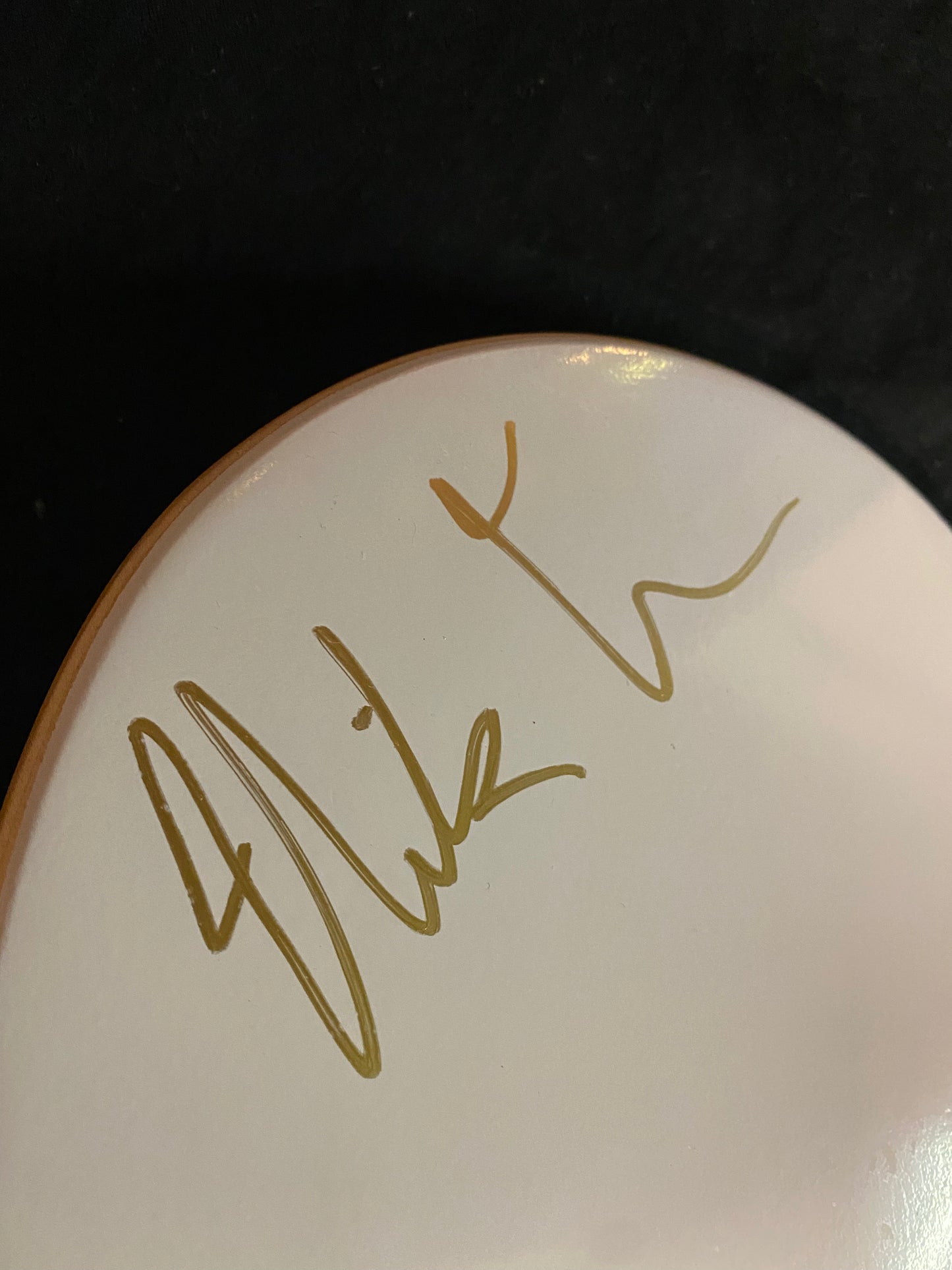 Signed Nick Tucker We Are Wolves Autographed Skateboard Deck Holographic White