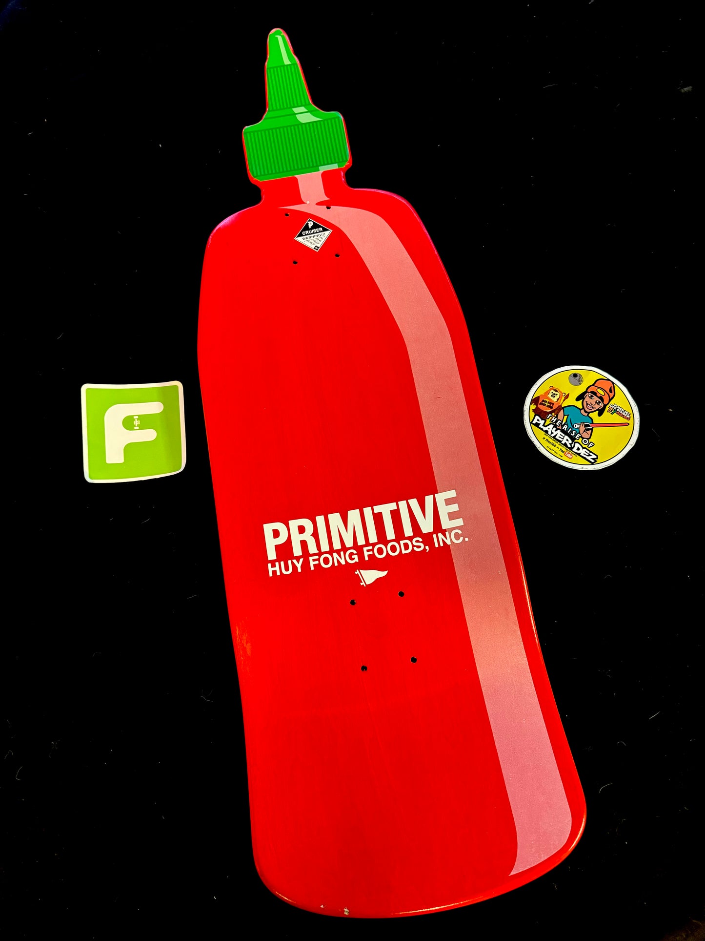 Primitive Team Signed Sriracha Paul Rodriguez Autographed Skateboard Deck Cruiser