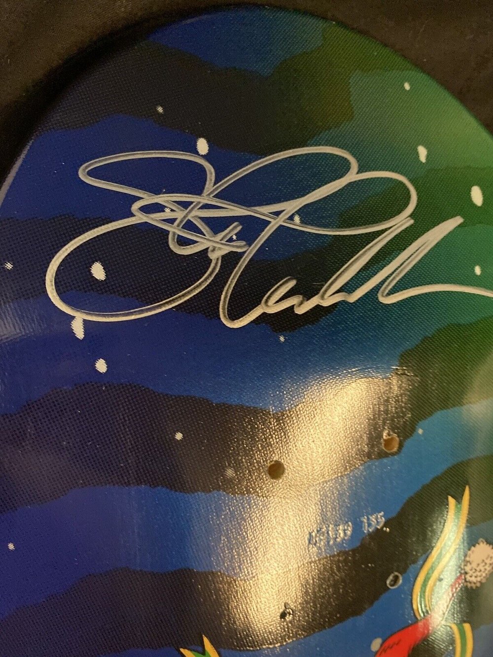 Signed Steve Caballero Holiday Ripper Powell Peralta Autographed Skateboard Deck 2015