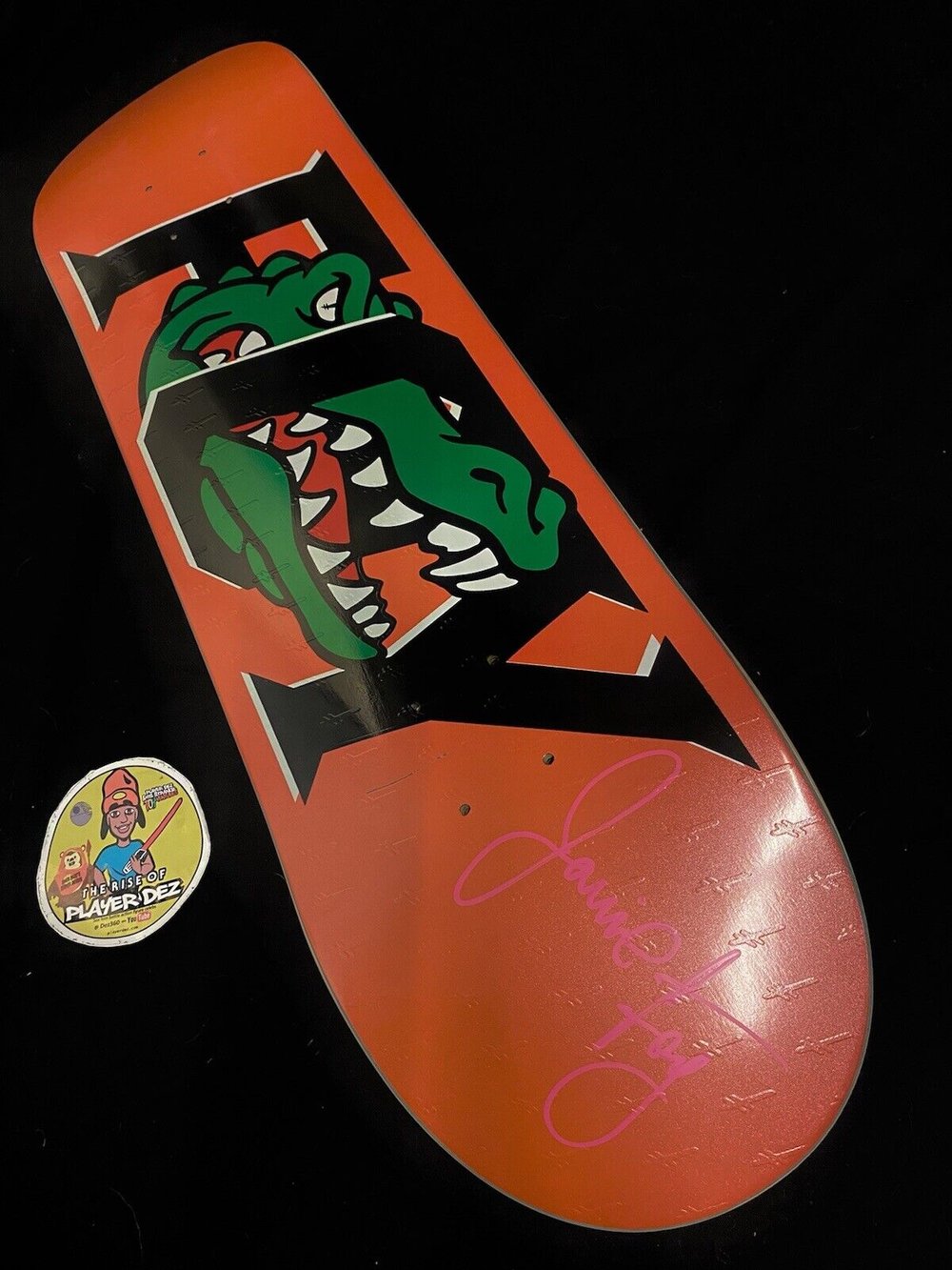 Signed Jamie Foy Big Gators Boy Deathwish Autographed Skateboard Deck