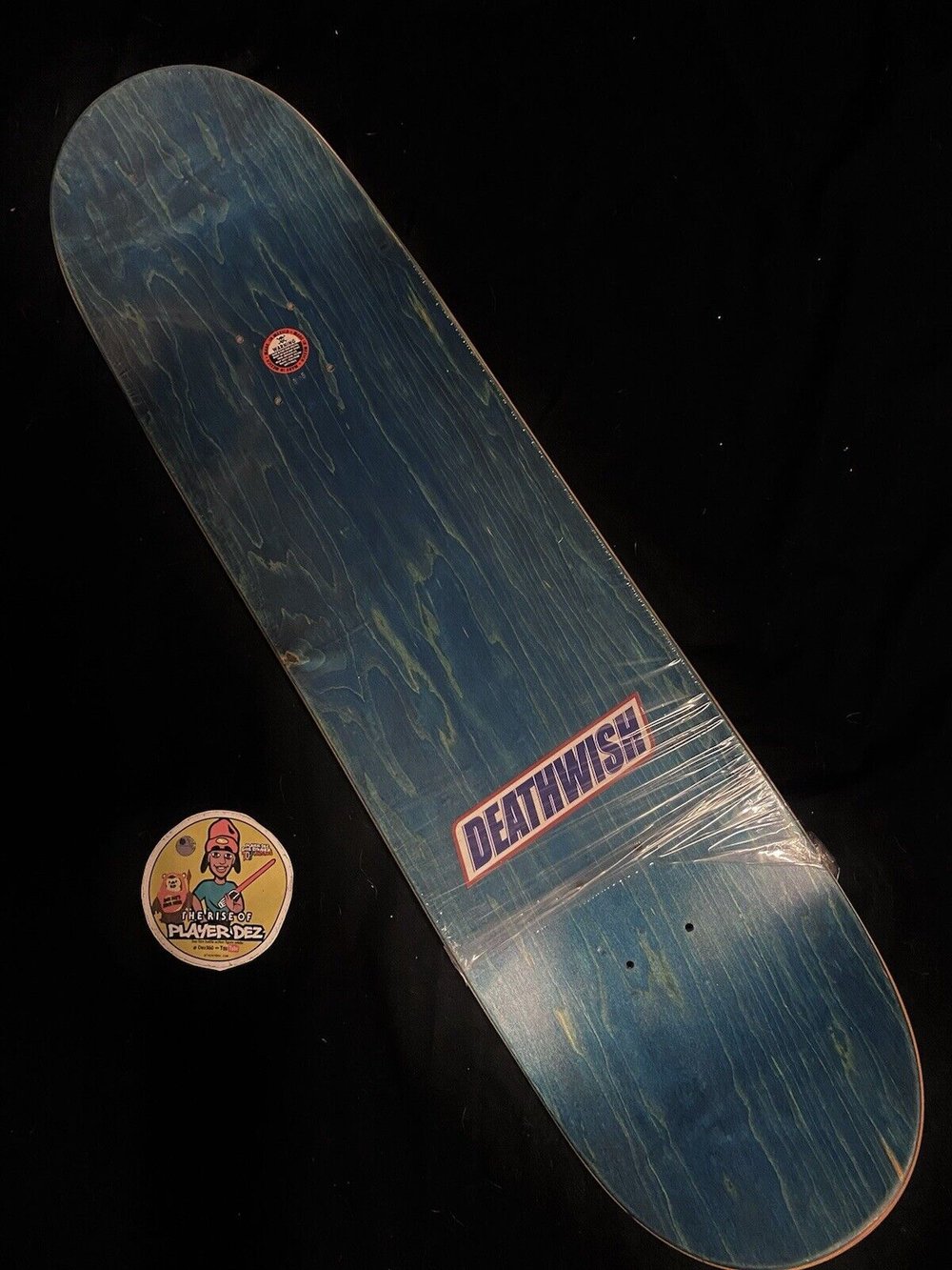 Signed Jamie Foy Deathwish Snickers Candy Bar Autographed Skateboard Deck Big Boy