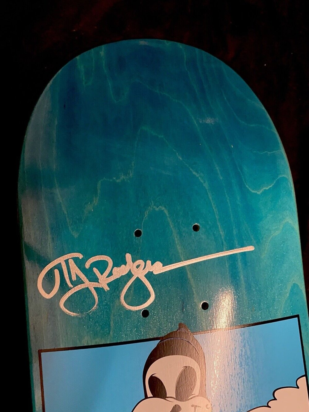 Signed TJ Rogers Blind Reaper Imposter Autographed Skateboard Deck