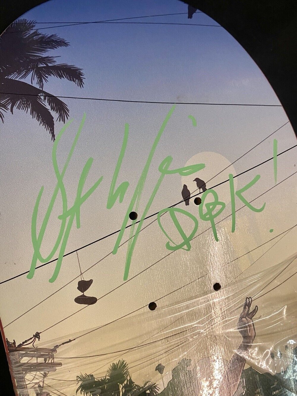 Signed Stevie Williams DGK Autographed Skateboard Deck Iconic