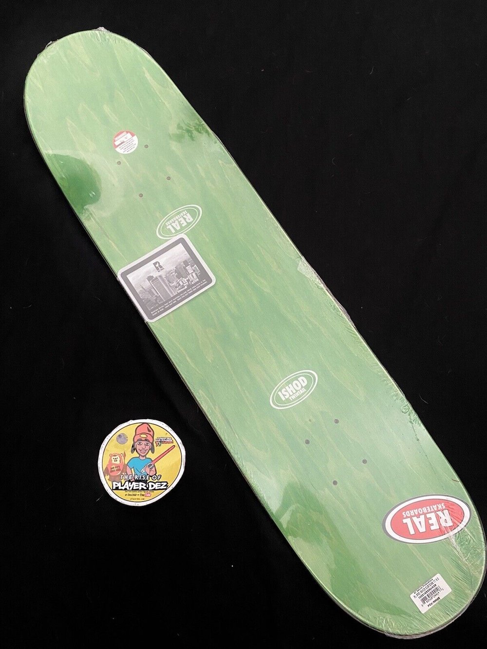 Signed Ishod Wair Pro Model Customs Cars Real Autographed Skateboard Deck
