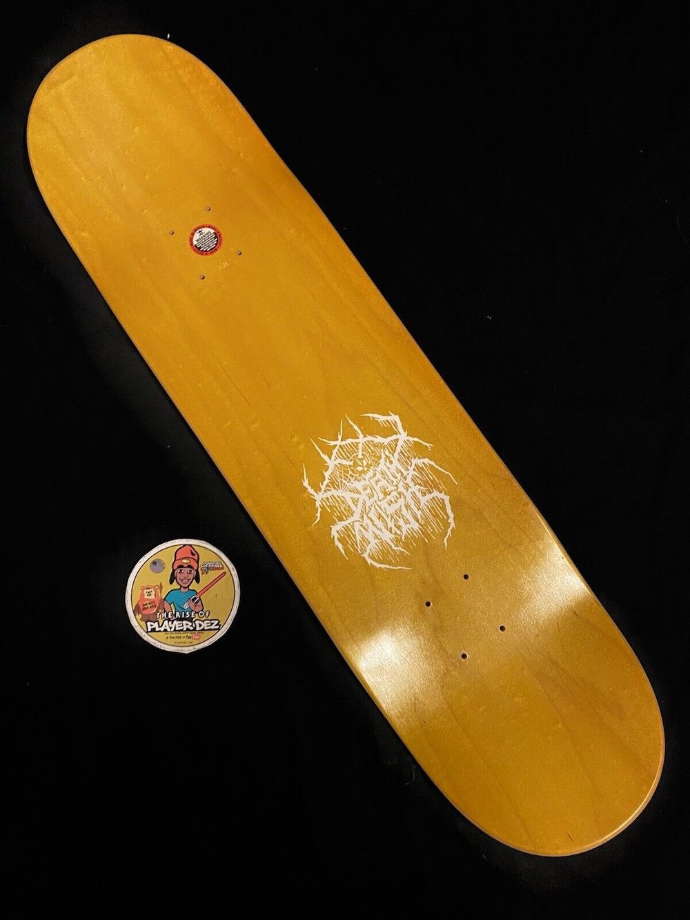 Signed Neen Williams Deathwish Zombies Creature Autographed Skateboard Deck