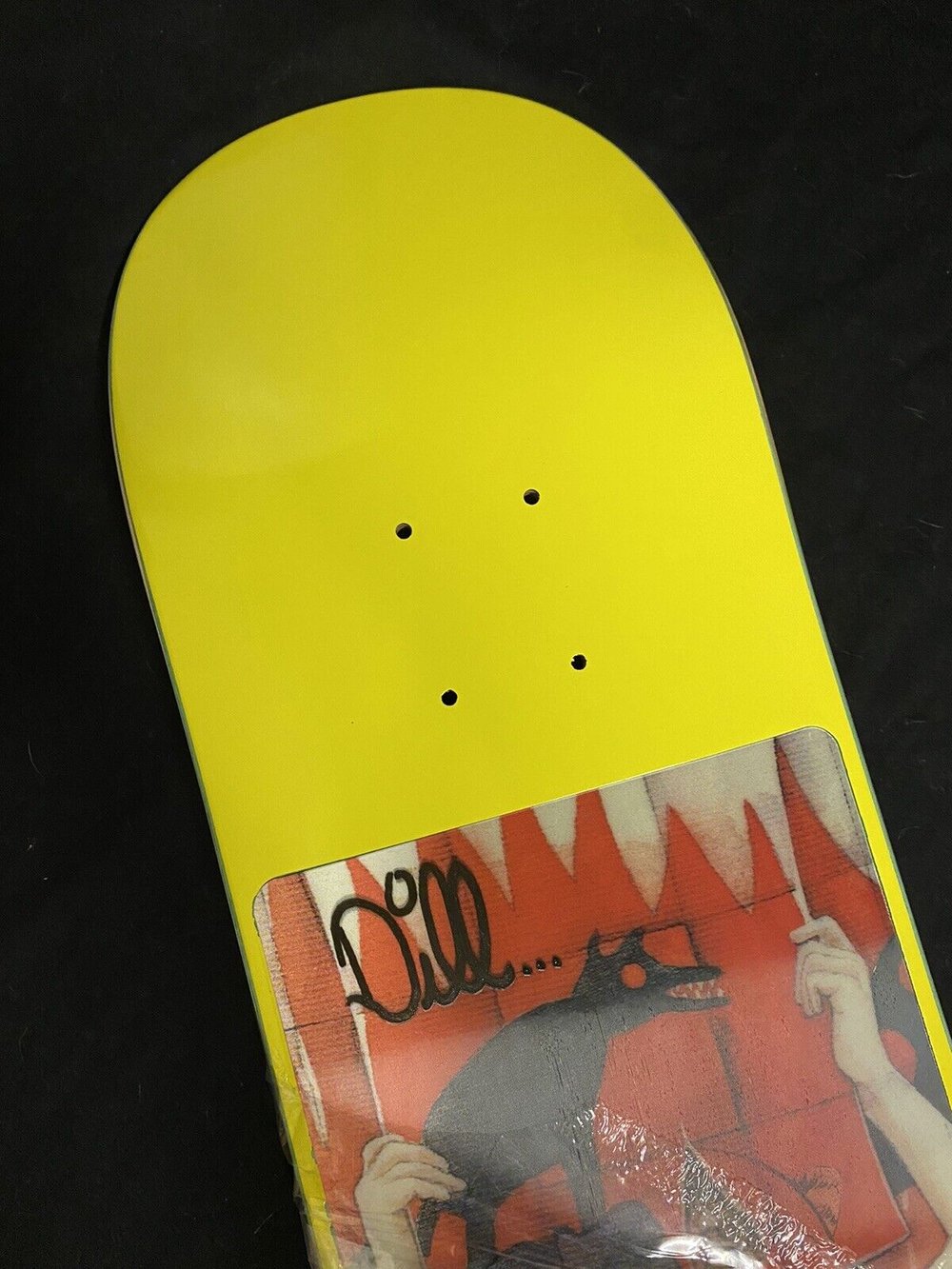 Signed Jason Dill F****** Awesome Tiger Holographic 8” FA Autographed Skateboard Deck