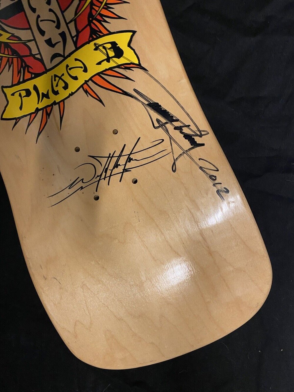 Signed Danny Way Plan B 20th Anniversary Autographed Skateboard Deck 2012