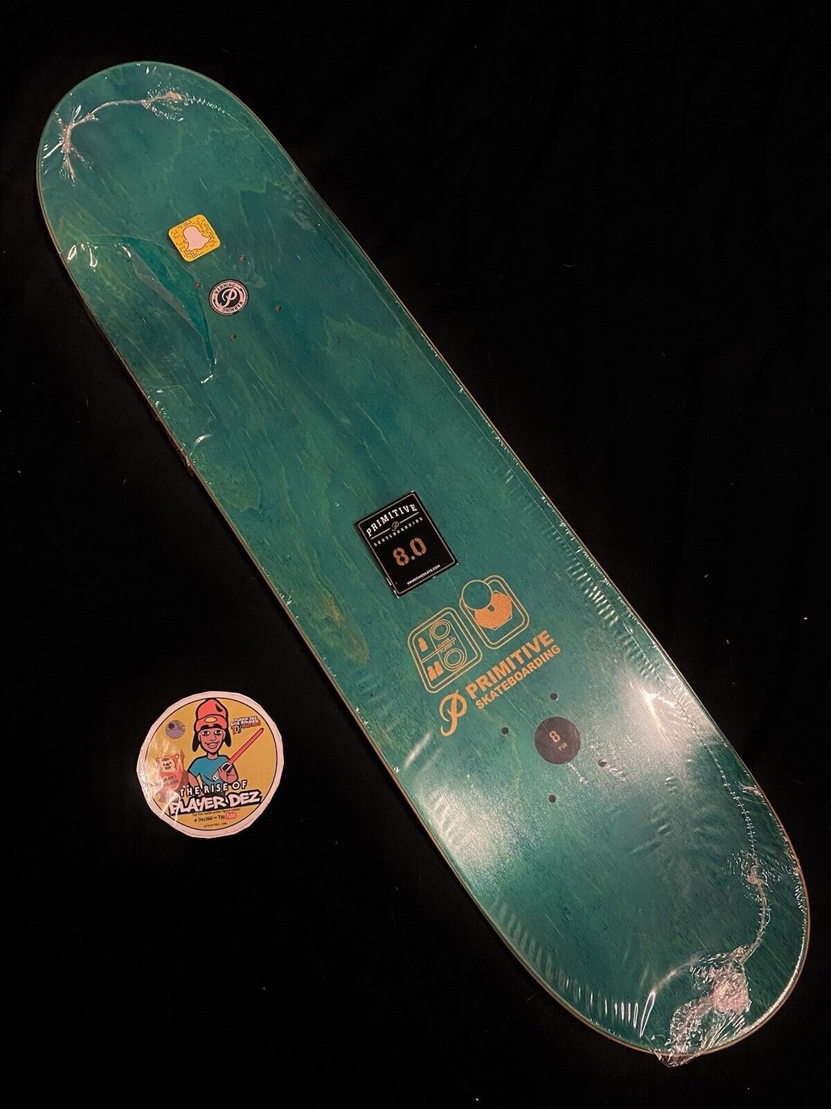 Signed Paul Rodriguez Nintendo SNES Primitive Autographed Skateboard Deck Chef Game