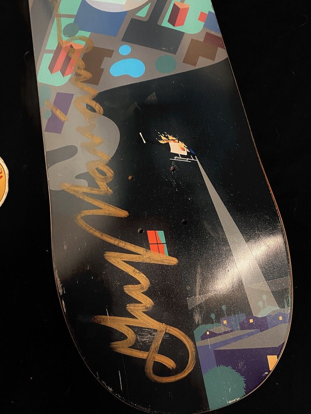 Signed Guy Mariano Numbers Autographed Skateboard Deck
