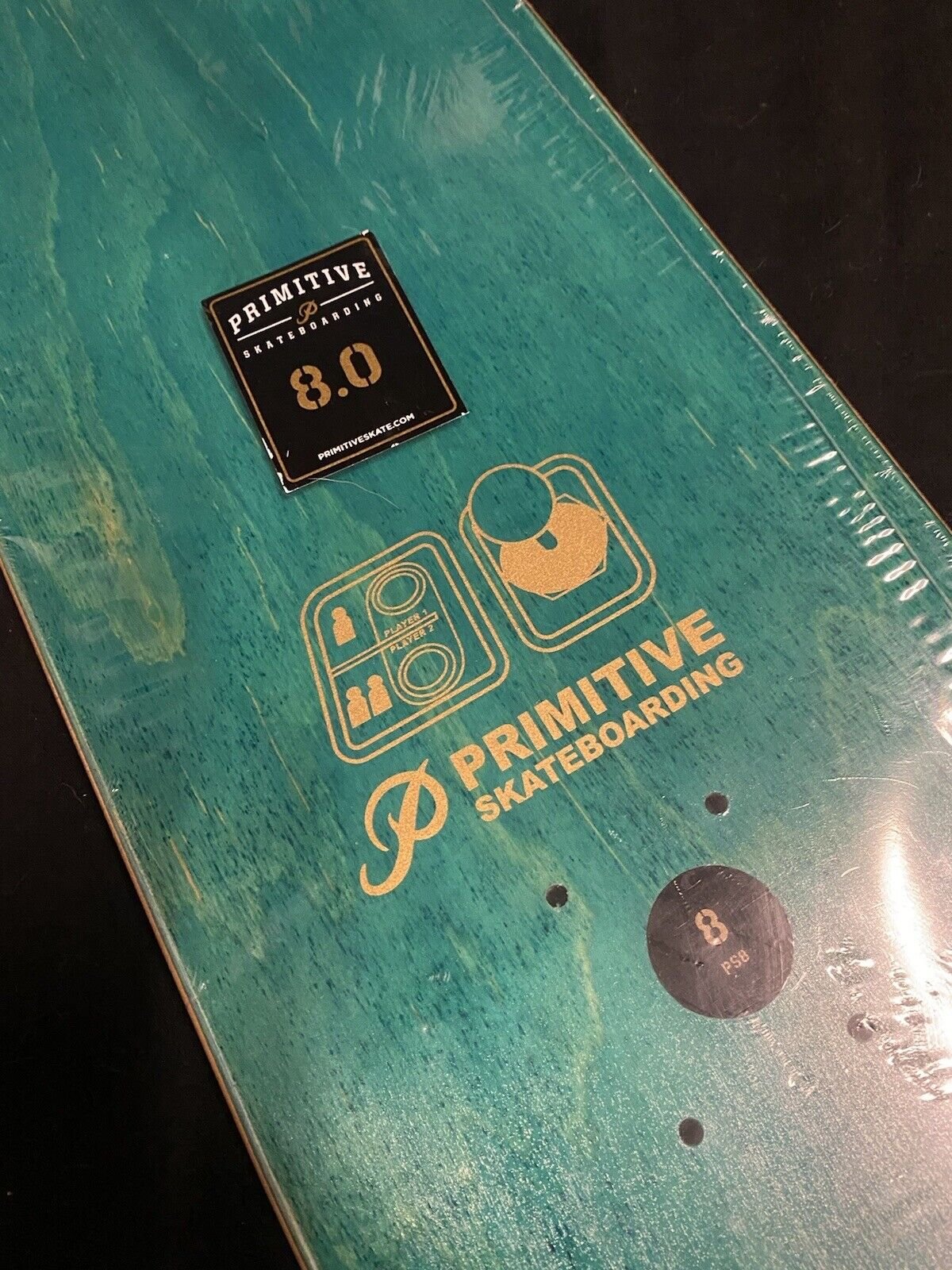 Signed Paul Rodriguez Nintendo SNES Primitive Autographed Skateboard Deck Chef Game