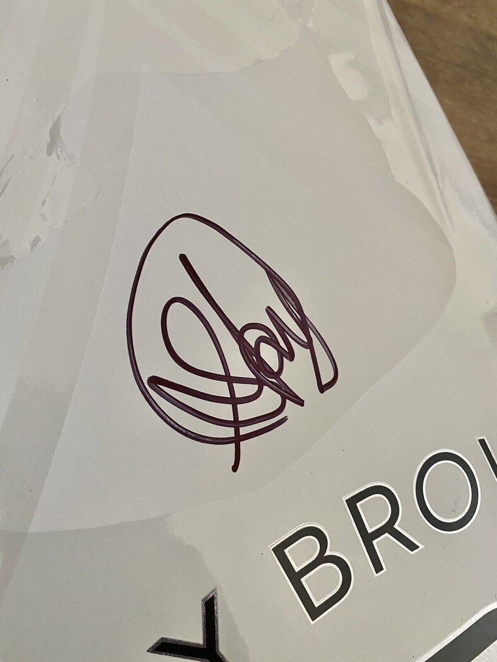 Signed Sky Brown Monarch Project Autographed Skateboard Deck Silver
