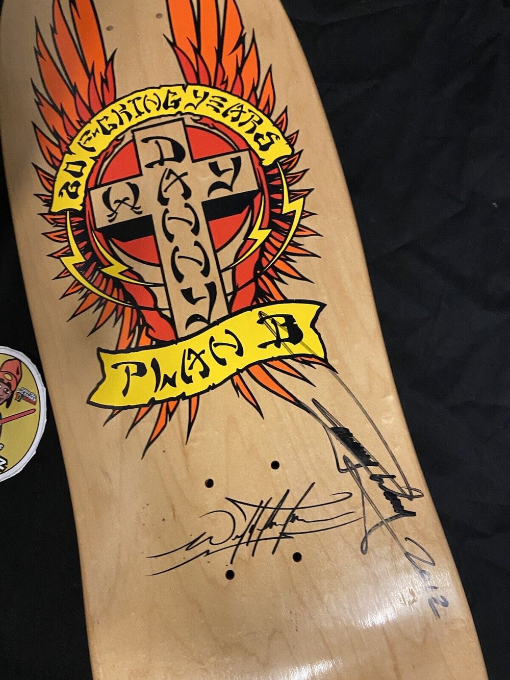 Signed Danny Way Plan B 20th Anniversary Autographed Skateboard Deck 2012