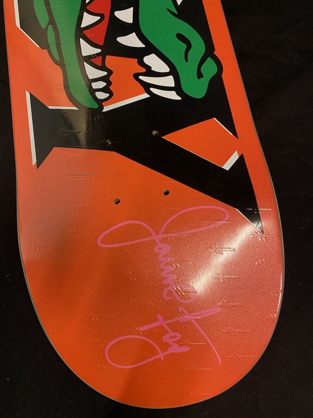 Signed Jamie Foy Big Gators Boy Deathwish Autographed Skateboard Deck