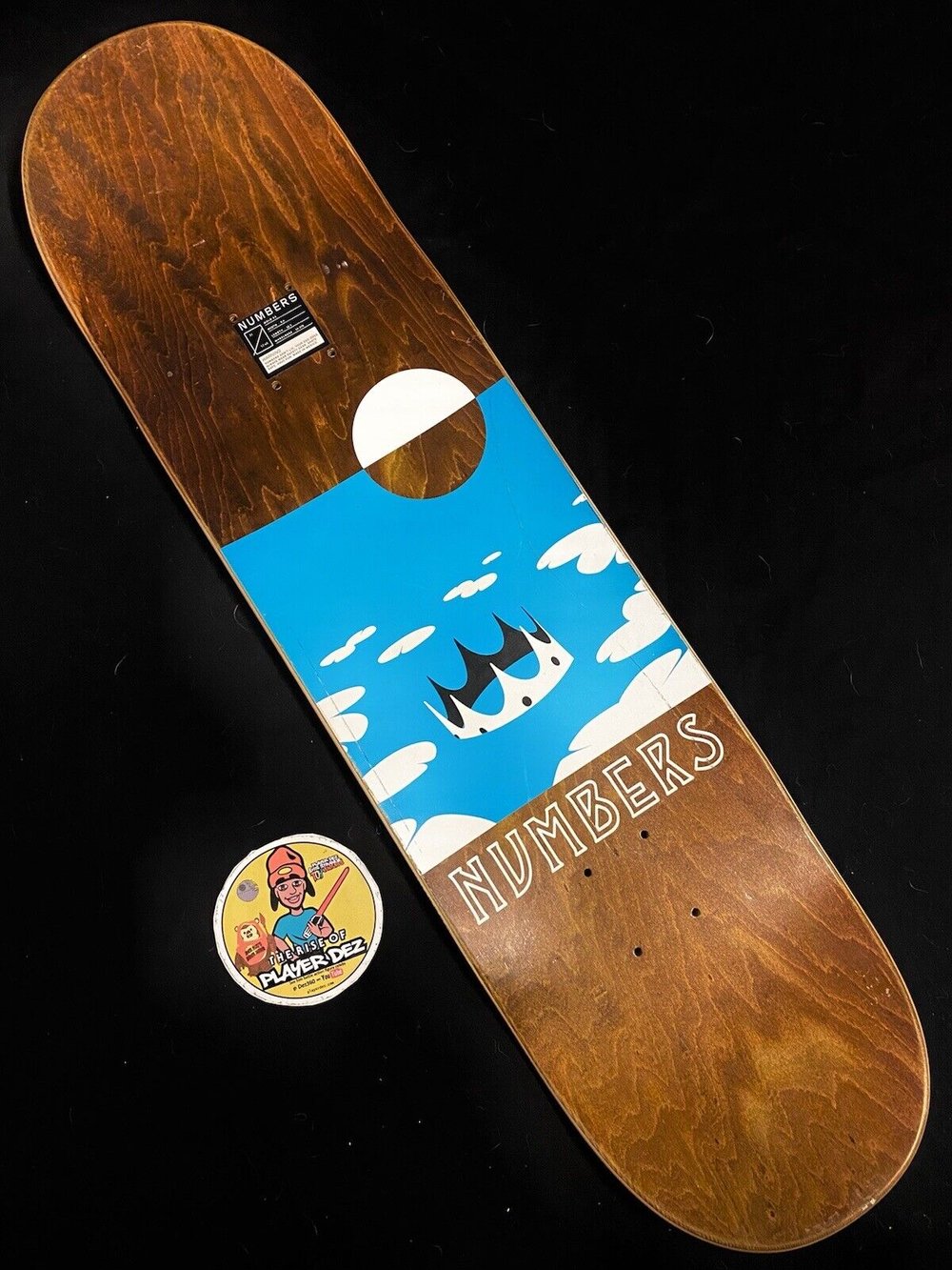 Signed Guy Mariano Numbers Autographed Skateboard Deck