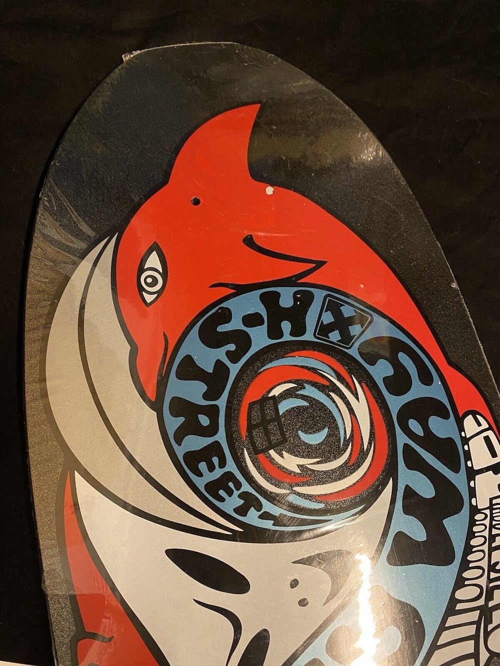 Signed Danny Way Limited Edition Autographed Skateboard Deck H Street Blackhole Shaped Black Pearl