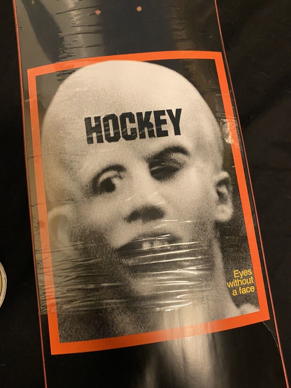 Signed Donovan Piscopo Hockey Autographed Skateboard Deck Jason Vorhees Eyes Without A Face