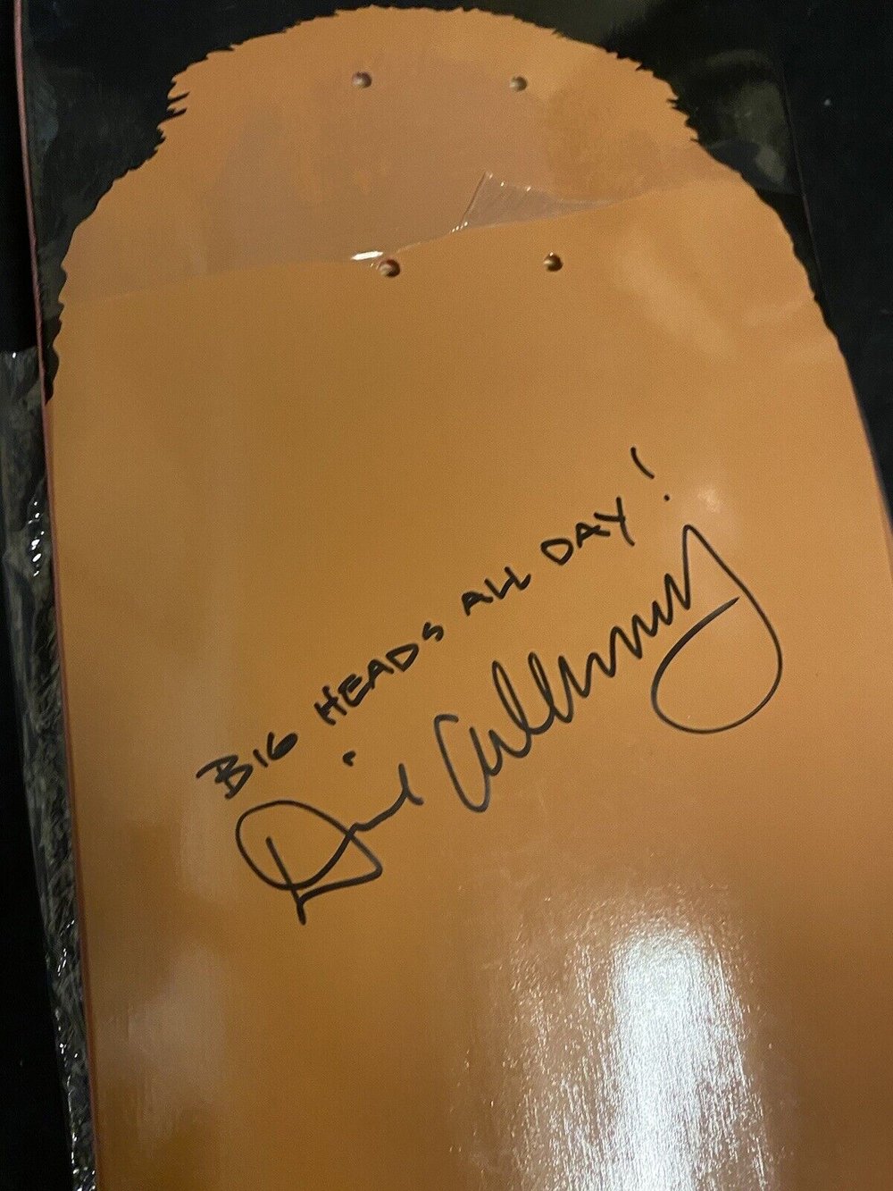 Signed Devine Calloway Primitive Autographed Skateboard Deck Big Heads