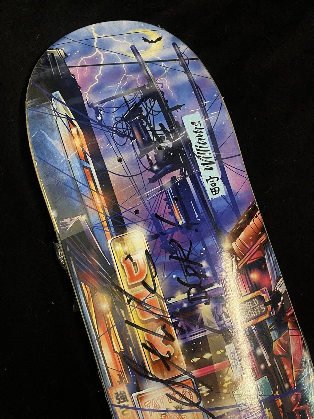 Signed Stevie Williams DGK Autographed Skateboard Deck Prosperity Dirty Ghetto Kids