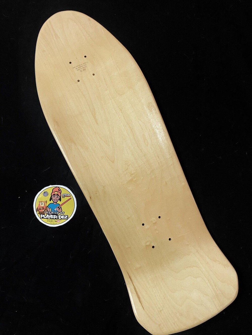 Signed Steve Alba SALBA Autographed Skateboard Deck Frankenstein Halloween Spray Art