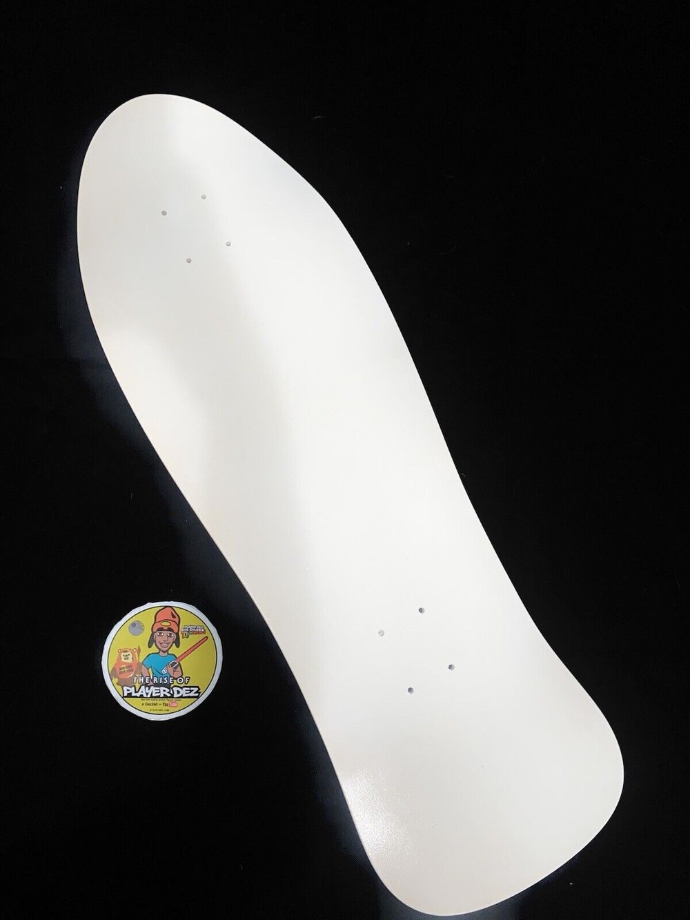 Signed Eric Dressen Dogtown White Dip Autographed Skateboard Deck