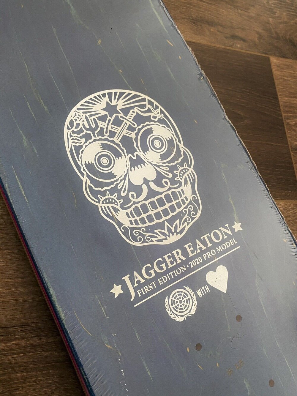 Signed Jagger Eaton Heart Supply Autographed Skateboard Deck