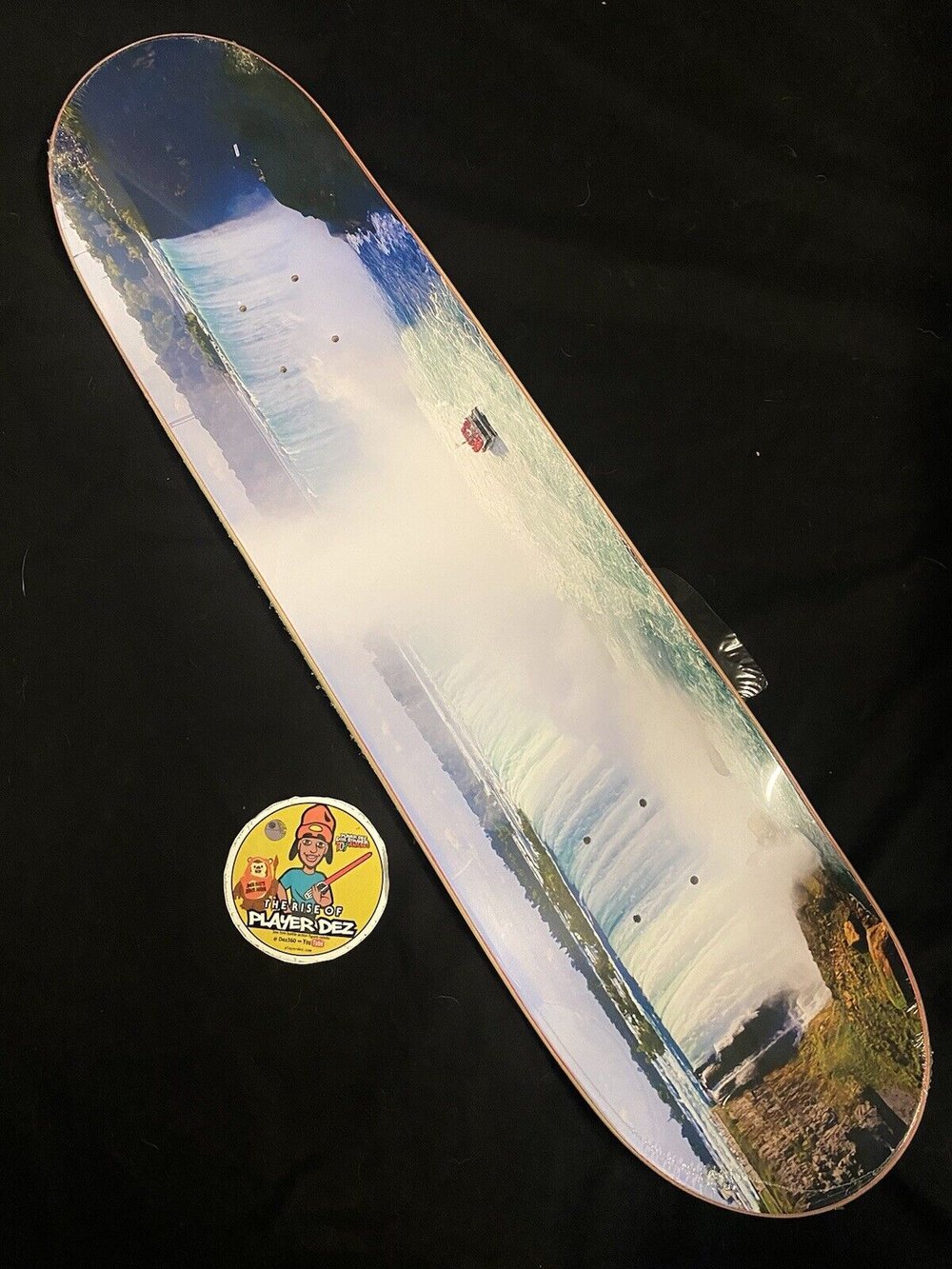 Signed Eric Koston Skate Mental Autographed Skateboard Deck Last Place Top Graphic