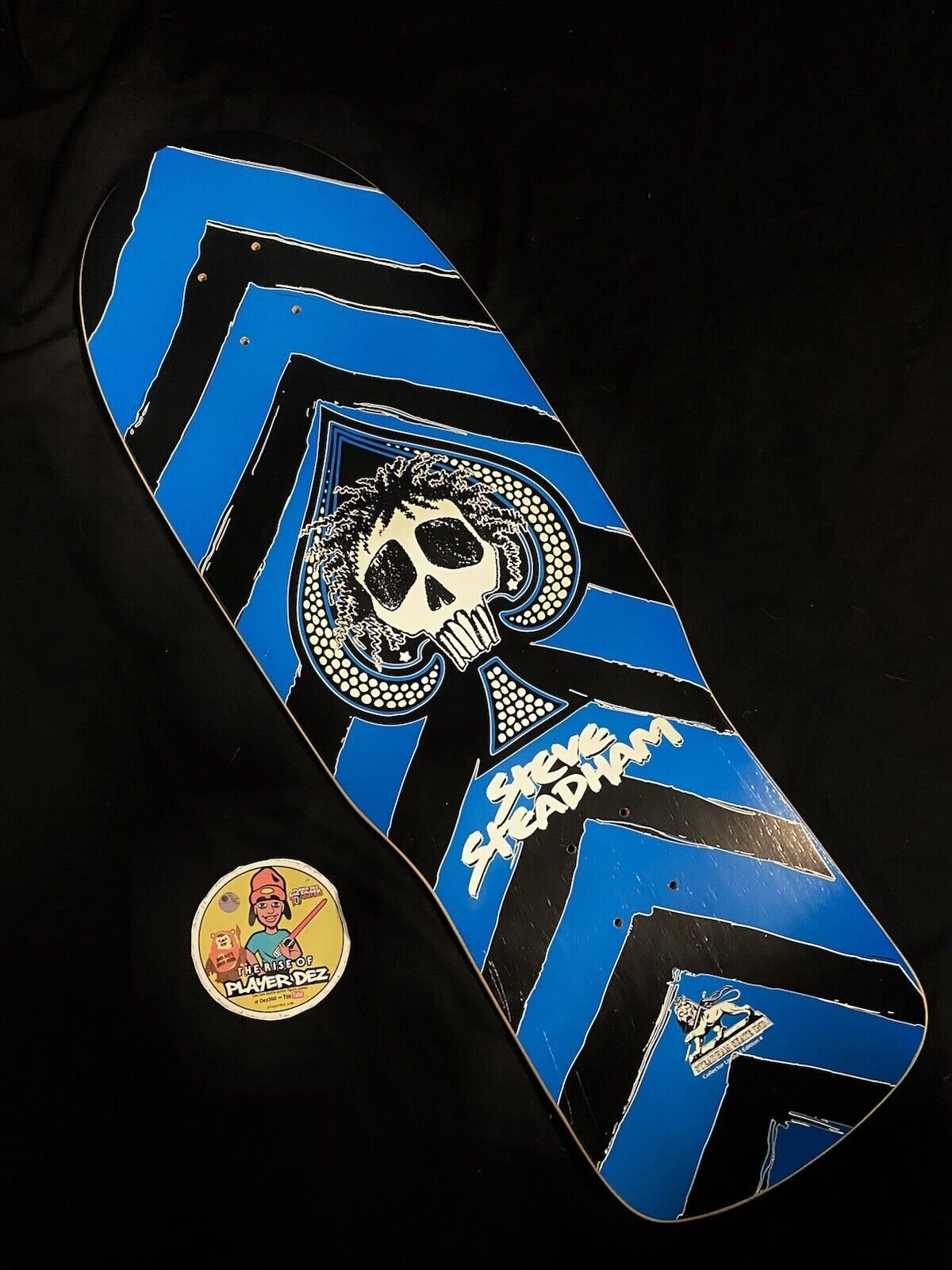 Signed Steve Steadham Stedmz Double Graphic Autographed Skateboard Deck Powell