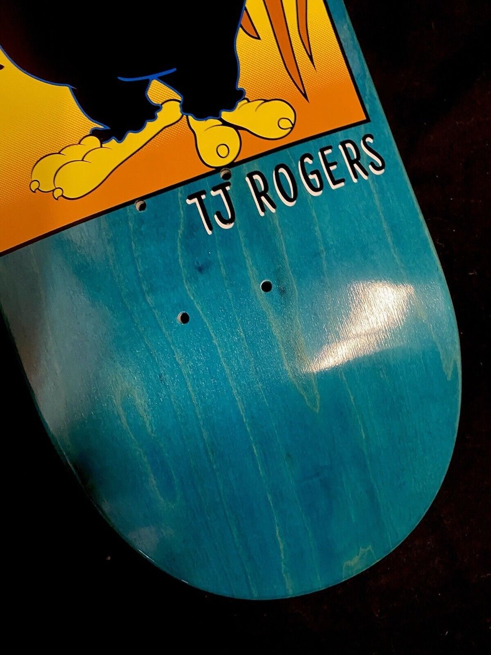 Signed TJ Rogers Blind Reaper Imposter Autographed Skateboard Deck