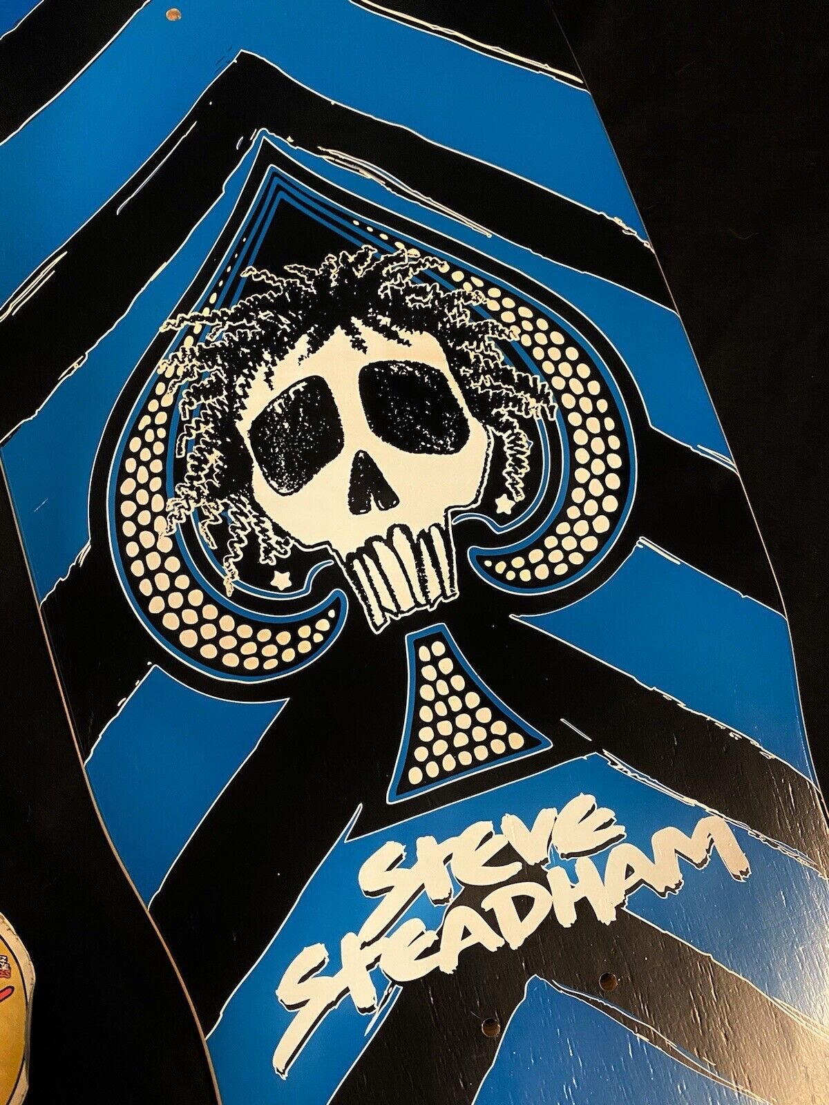 Signed Steve Steadham Stedmz Double Graphic Autographed Skateboard Deck Powell