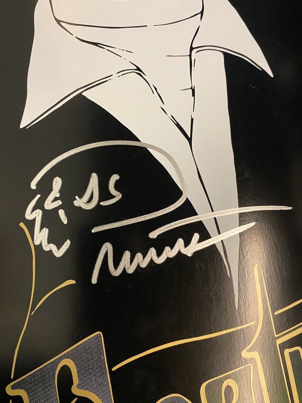 Signed Darren Navarrette Creature Autographed Skateboard Deck Invisible Man