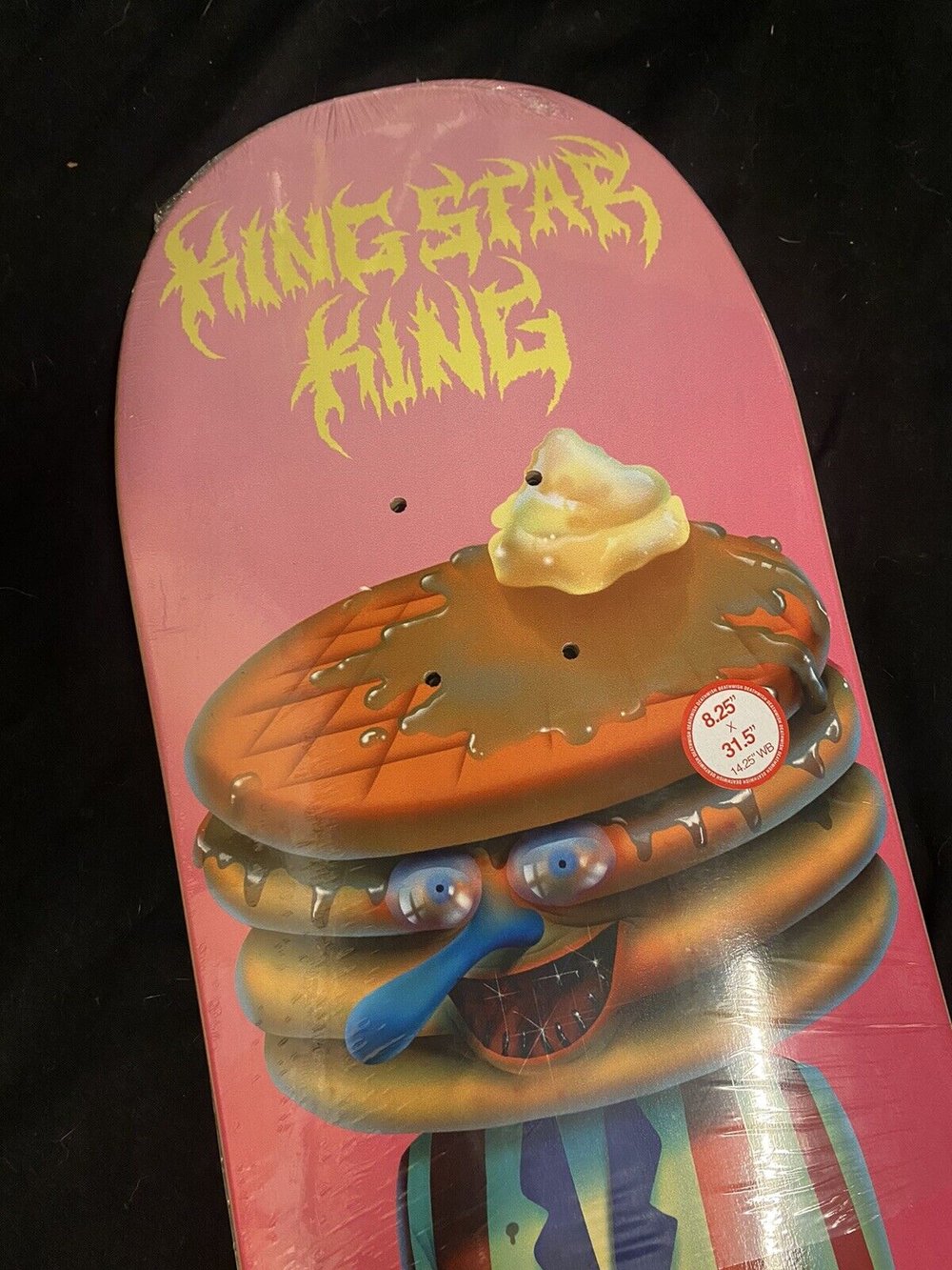 Signed Jamie Foy Deathwish King Star King Adult Swim Autographed Skateboard Deck