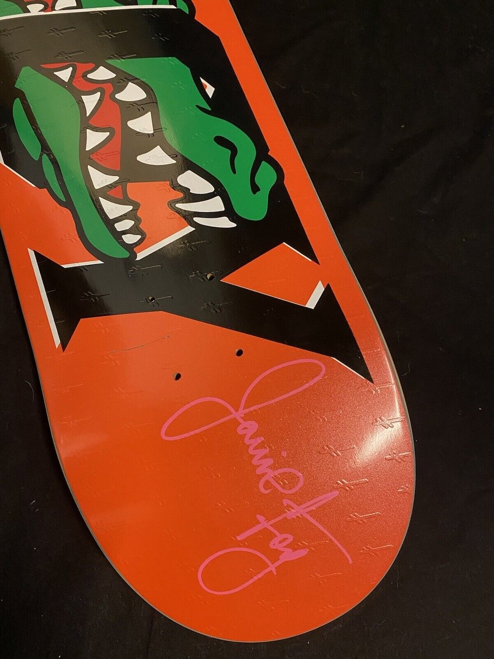 Signed Jamie Foy Big Gators Boy Deathwish Autographed Skateboard Deck