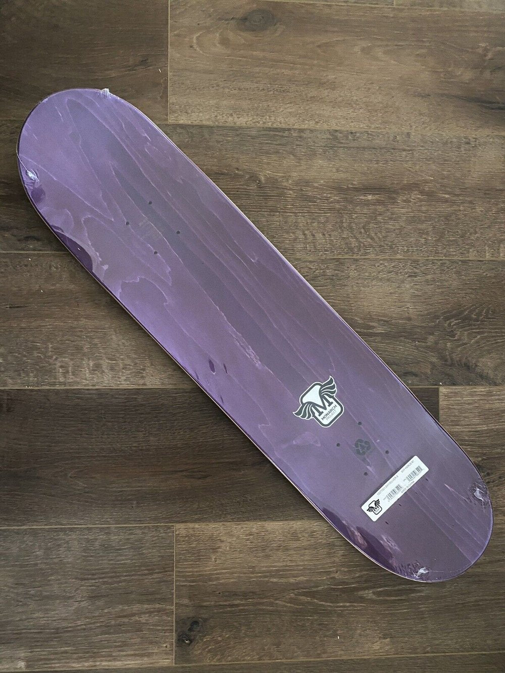 Signed Sky Brown Monarch Project Autographed Skateboard Deck Silver