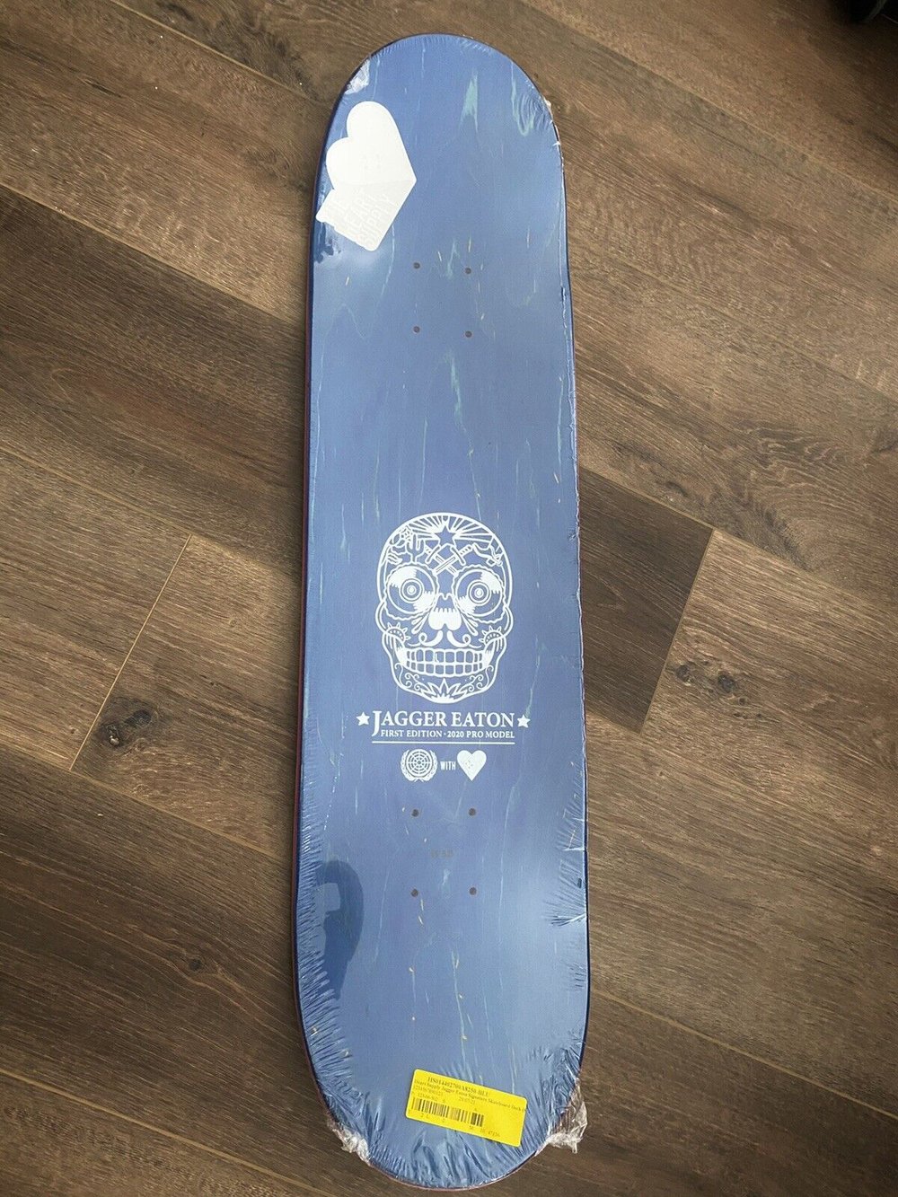 Signed Jagger Eaton Heart Supply Autographed Skateboard Deck