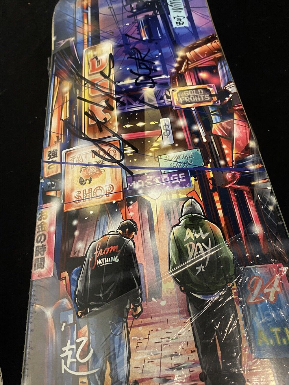 Signed Stevie Williams DGK Autographed Skateboard Deck Prosperity Dirty Ghetto Kids