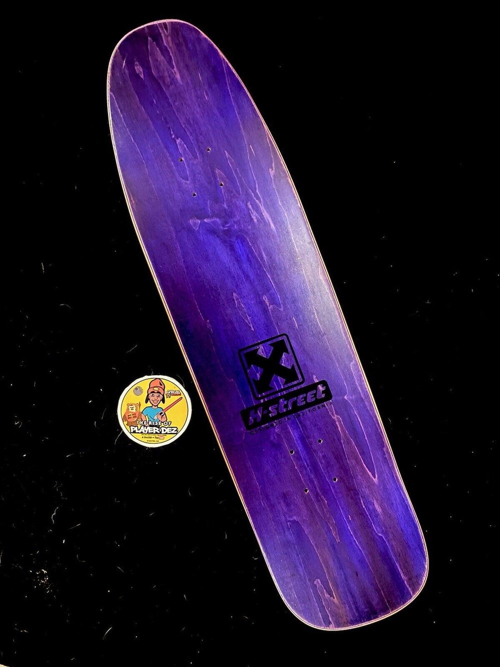 Signed Darin Jenkins H-Street Autographed Skateboard Deck Cookiehead Sword & Cookie Slick