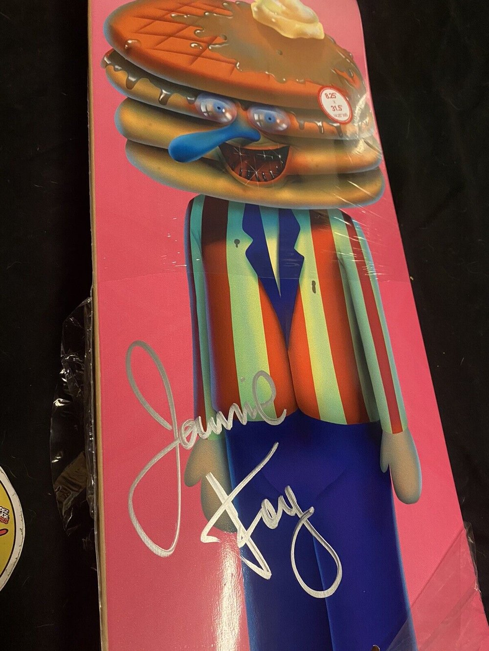 Signed Jamie Foy Deathwish King Star King Adult Swim Autographed Skateboard Deck