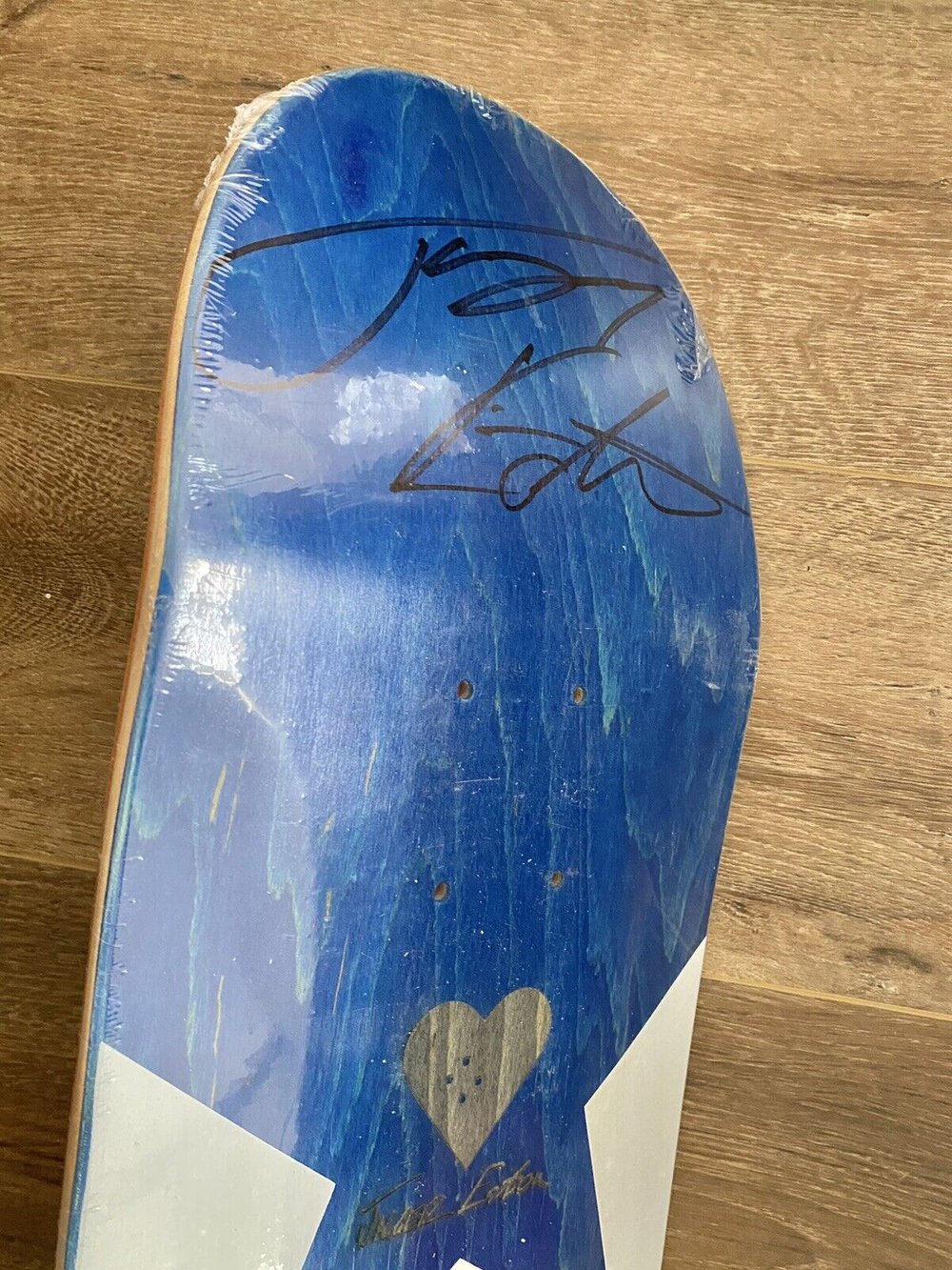 Signed Jagger Eaton Heart Supply Autographed Skateboard Deck