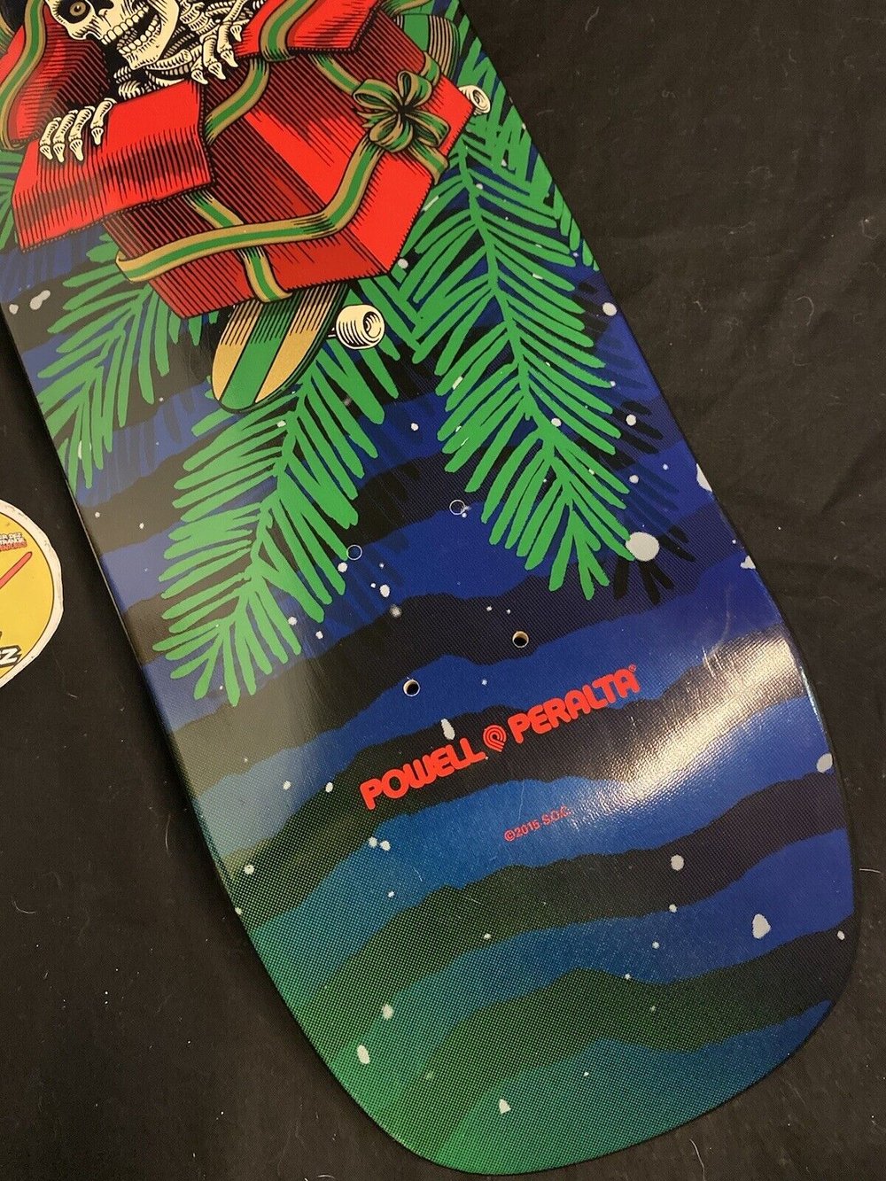 Signed Steve Caballero Holiday Ripper Powell Peralta Autographed Skateboard Deck 2015