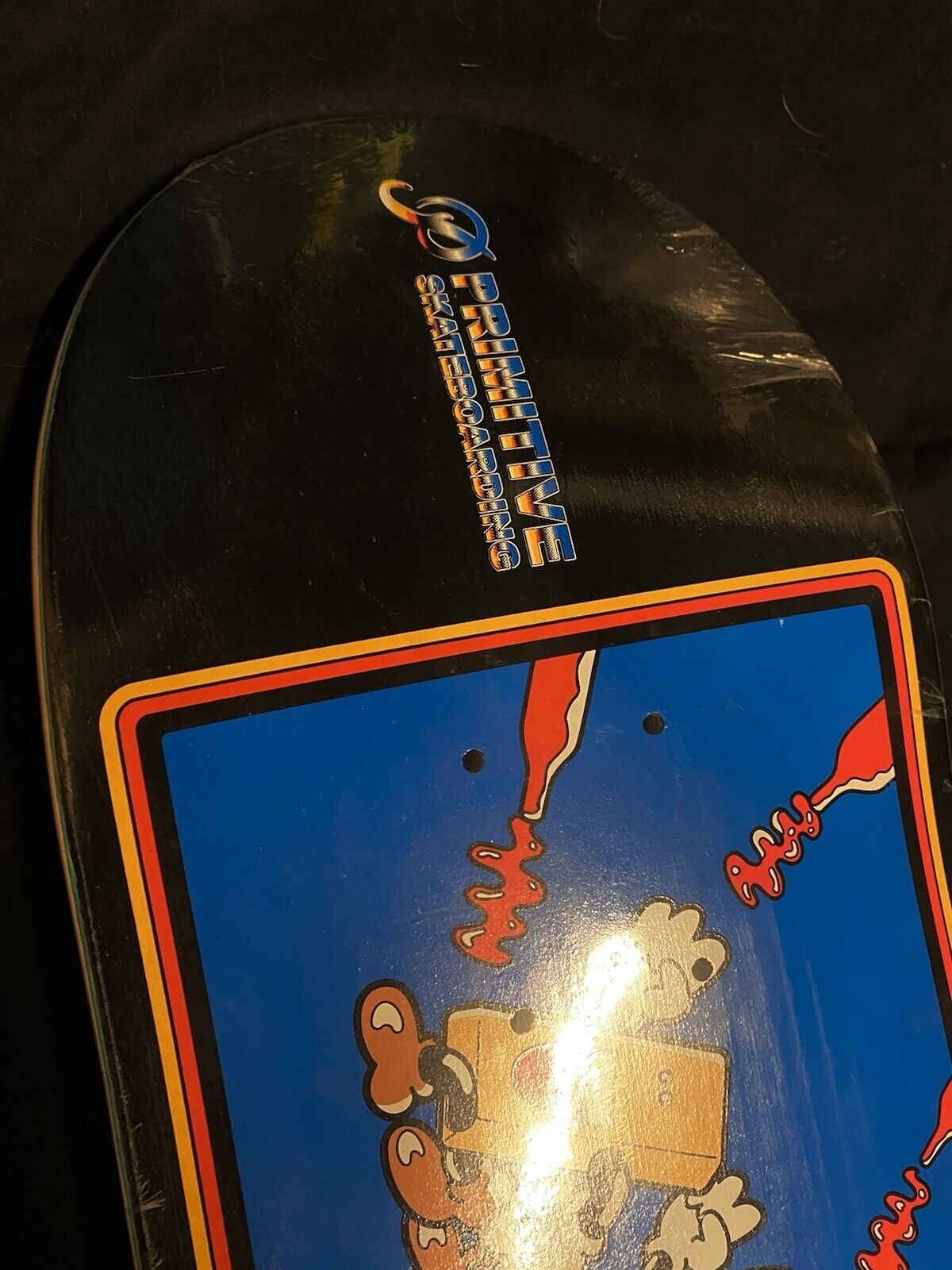 Signed Paul Rodriguez Nintendo SNES Primitive Autographed Skateboard Deck Chef Game
