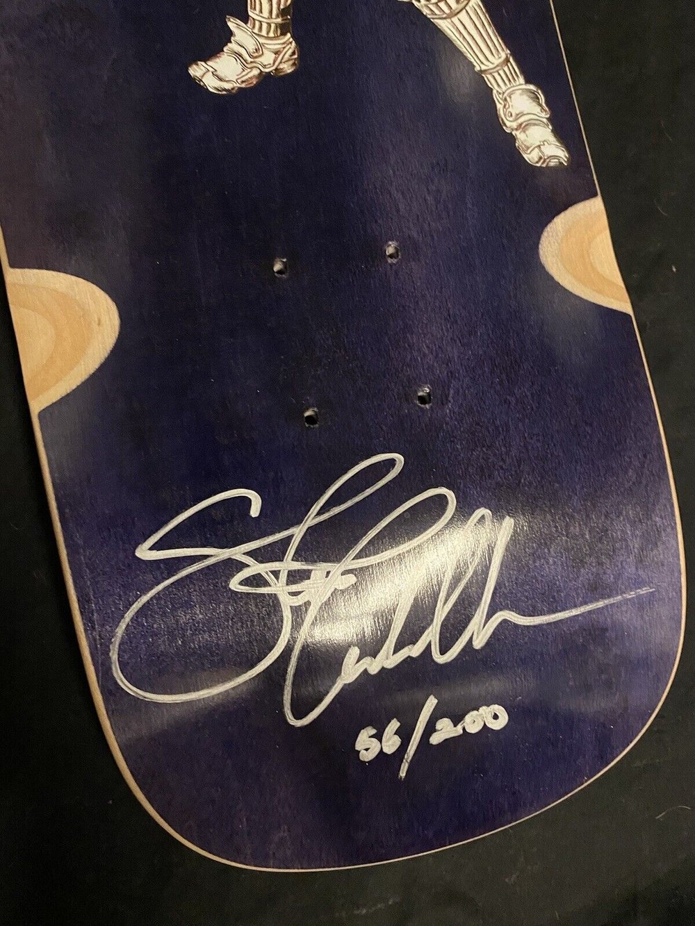 Signed Steve Caballero Artist Series Stormtrooper Autographed Skateboard Deck Powell