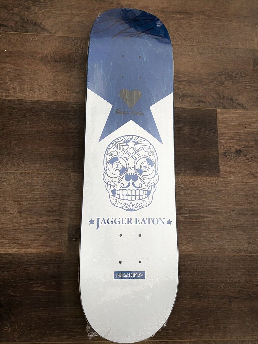Signed Jagger Eaton Heart Supply Autographed Skateboard Deck