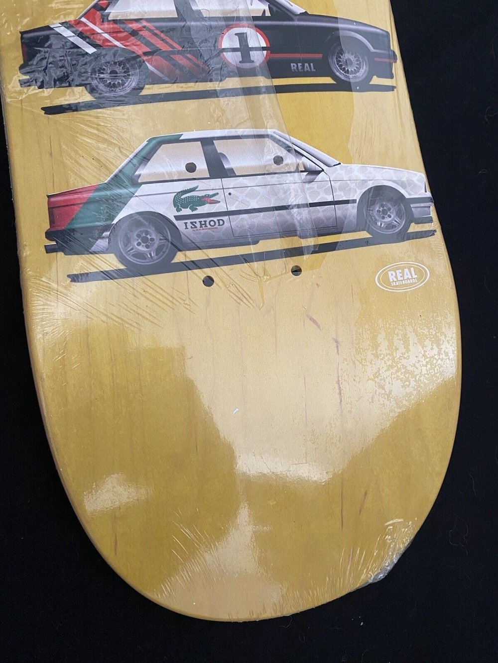 Signed Ishod Wair Pro Model Customs Cars Real Autographed Skateboard Deck